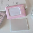 thumbnail image 1 of Kpop Photocard Holder 3 Inch Idol Album Photo Card Sleeves ID Trading Card Protector For Student, 1 of 4