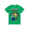 thumbnail image 5 of Minecraft Boys' & Big Boys', Short Sleeve, Graphic T-Shirt, Sizes 4-18, 5 of 7