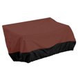 thumbnail image 2 of Funda antipolvo para sofá, impermeable, para jardín al aire libre, sillón, salón, funda protectora para muebles, marrón y negro Inevent HA004397-04, 2 of 6