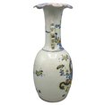 thumbnail image 3 of Chinese Porcelain Vase 4-Lion Handle Mushroom Top - Oriental Furniture Warehouse, 3 of 3