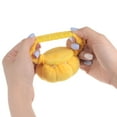 thumbnail image 4 of Unique Bargains Coussinets de Poignet avec Sangle Élastique Réglable, Jaune, 4 of 6