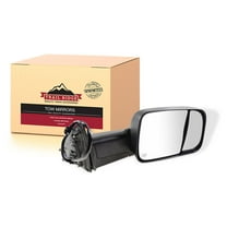 Trail Ridge Tow Mirror Power Folding Heat Memory Signal Puddle Black RH for Ram TR00081 Fits select: 2013-2018 RAM 1500, 2013-2018 RAM 2500