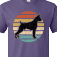 thumbnail image 4 of Inktastic Boxer Dog Vintage Silhouette T-Shirt, 4 of 5