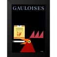 thumbnail image 2 of Brun, Donald 14x18 Black Modern Framed Museum Art Print Titled - Gauloises, 2 of 5