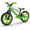 Lime, variant on Chillafish Bmxie 2 lightweight balance bike with integrated footrest and footbrake, for kids 2 to 5 years, 12" inch airless rubberskin tires, adjustable seat without tools, Mint