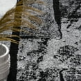 thumbnail image 2 of Paco Home Modern Black-White Area Rug with Abstract Paint Effect - 2'8" x 4'11" (3' x 5'), 2 of 5