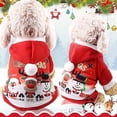 thumbnail image 3 of Ropa para mascotas Cuatro Patas Navidad Elk Polar Otoño e Invierno Suéter Perro Gato (XL), 3 of 4