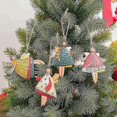 thumbnail image 4 of Christmas Tree Ornaments Cute Personalized Elk Family Xmas Lockdown Decor Gift.(yellow)(1pcs), 4 of 5
