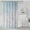 Blue, variant on Stall 36Wx72HInch Marble Shower Curtain Set, Gray White Bathroom Narrow Shower Curtains,Water Resistant Polyester Fabric Bath Curtain Washable Machine Washable