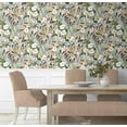thumbnail image 4 of NextWall Forest & Petal Pink Blossoming Birds Peel and Stick Wallpaper, 4 of 9