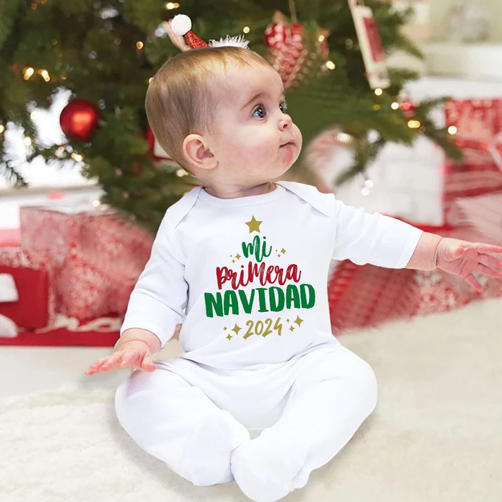 Pijamas Navideñas Bebe En Pijama Bebes Pijamas Navidenas Christmas