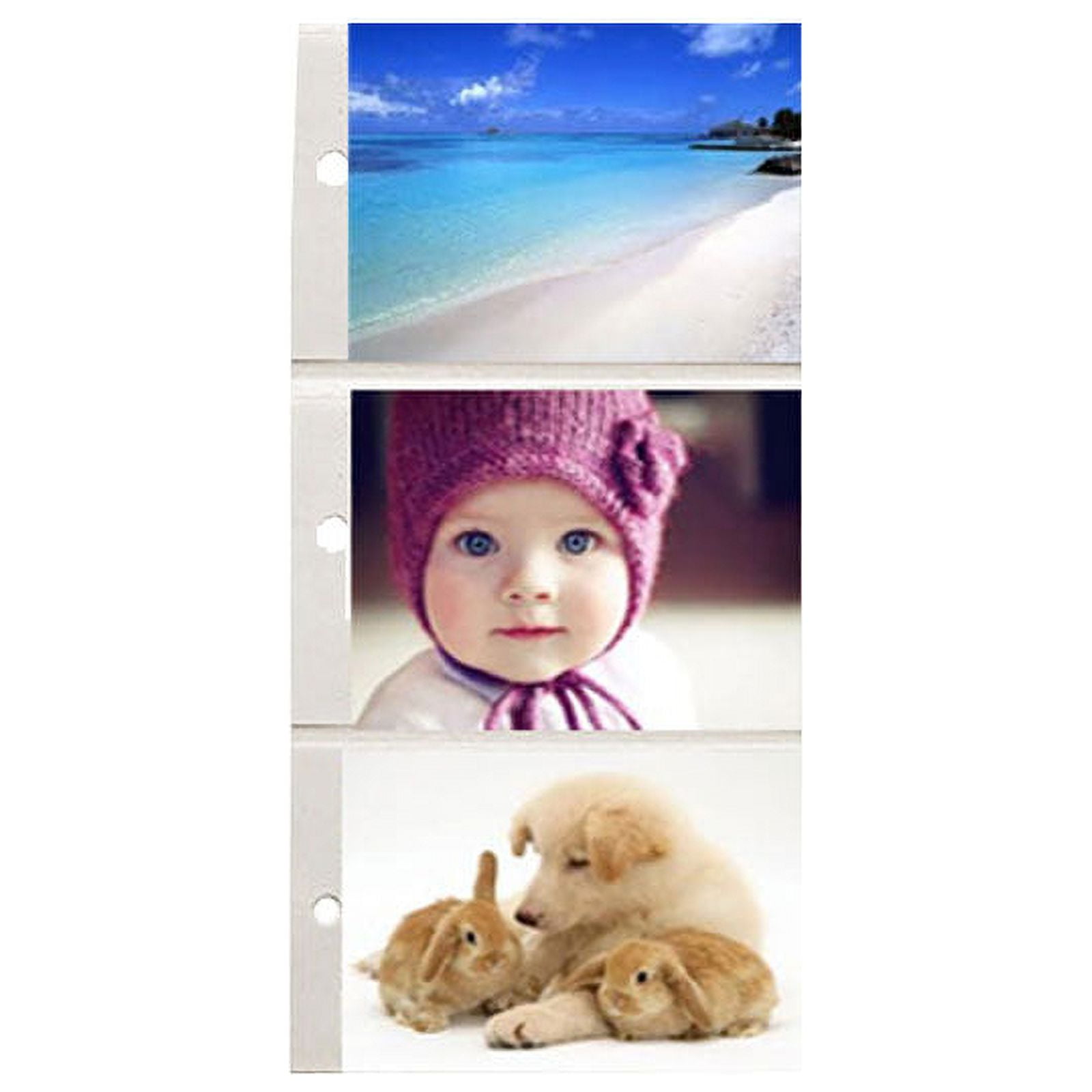 Pioneer Photo Albums Refill Pages for STC-46, STC-46D, STC-204 and STC-504 Photo Albums 30 Pockets Hold 4x6 Photos
