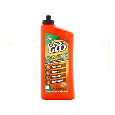 Pack of 2 Orange Glo Fresh Orange Scent 4-in-1 Monthly Polish Hardwood Floor, 24 fl oz
