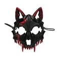thumbnail image 1 of Máscara de Halloween Strade Fareast Limited hombre de terror negro, 1 of 8