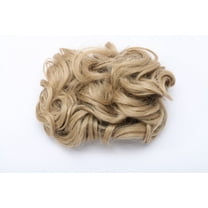 SEGO Woman Two Plastic Comb Synthetic Hair Clip In Big Hair Messy Dish Bun Chignon