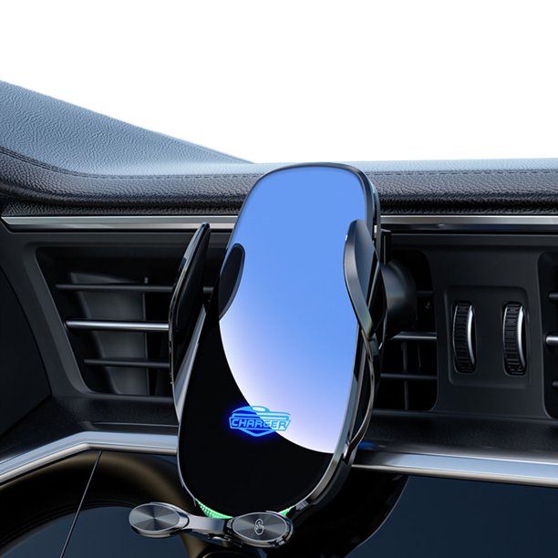 Tenedor inalámbrico del teléfono móvil del cargador del coche - tacto elegante que detecta el cargador inalámbrico abierto y cercano del coche