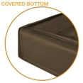 thumbnail image 4 of Mount Factory Outdoor TV Cover - 65" Model For 63'' - 67" Flat Screens - Slim Fit - Weatherproof Weather Dust Resistant Television Protector - Brown, 4 of 7