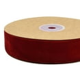thumbnail image 3 of Miangastore 1 Roll of 2.5CM Width Non-elastic Clothes Accessories Ribbon Gift Wrapping Flocking Ribbons DIY Decorative Strap Ribbon Band for Home Shop (Red), 3 of 9