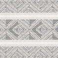 thumbnail image 3 of SAFAVIEH Classic Vintage Eric Geometric Polyester Area Rug, Grey, 8' x 10', 3 of 5
