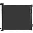 thumbnail image 6 of HioHa Hardware-Mounted Baby Gate, Retractable Safety Gate with Auto-Lock Mesh Barrier for Stairs & Doorways, Child Proof, Black, 6 of 9