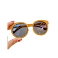 thumbnail image 2 of Gureui Children's Travel Vacation Sunglasses, Kids Baby Boys Girls Outdoor Solid Color Oval Shape Frame Sunglasses, 2 of 4