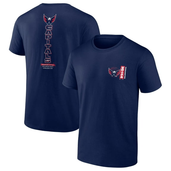 Men's Navy Washington Capitals Revolution T-Shirt