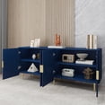 thumbnail image 2 of MDQMD Classic Sideboard Cabinet - Buffet Sideboards Console Table, Storage Cabinet with Blue and Black Versions, 2 of 9