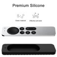 thumbnail image 4 of tredstone Shockproof Silicone Remote Control Case Compatible for 2021 Apple TV 4K Remote Control Accessories Non-slip Stripe Protective Case Black, 4 of 9