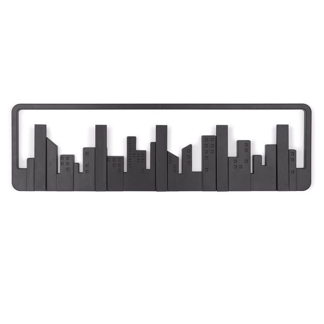 Perchero de pared Skyline Negro Umbra UMBRA 318190-040