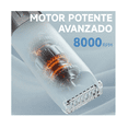 thumbnail image 3 of Depiladora Eléctrica 2 En 1, Afeitadora Portátil De 8000 Rpm Belug Azul, 3 of 5