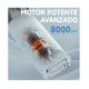 thumbnail image 3 of Depiladora Eléctrica 2 En 1, Afeitadora Portátil De 8000 Rpm Lab.G Azul, 3 of 5