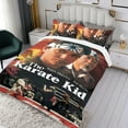 thumbnail image 3 of The Karate Kid-themed Bed Sheet Set Three Piece Set Comfortable And Skin Friendly Unique Design Home Decor Gifts For Family Friends fans54''x79''（135cm*200cm）, 3 of 6