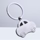 thumbnail image 2 of Llavero de metal con forma de escarabajo para coche, ideal para bolso, bolso, decoración, regalo creativo (plateado), 2 of 5