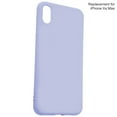 thumbnail image 1 of justharion TPU Mobile Phone Case Shockproof Elastic Protection Cover, Replacement for iPhone XS Max, Purple, 1 of 7