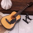 thumbnail image 1 of OUNONA 1Pc Mini Guitar Model for Musical Instrument Model 9.8*3.5*1.2in, 1 of 8