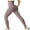 Purple, variant on Inleife Womens Leggings Under $ 5 Woman Solid Color Quick-Dry Elastic High Waist tight Lift The Hip Yoga Pants