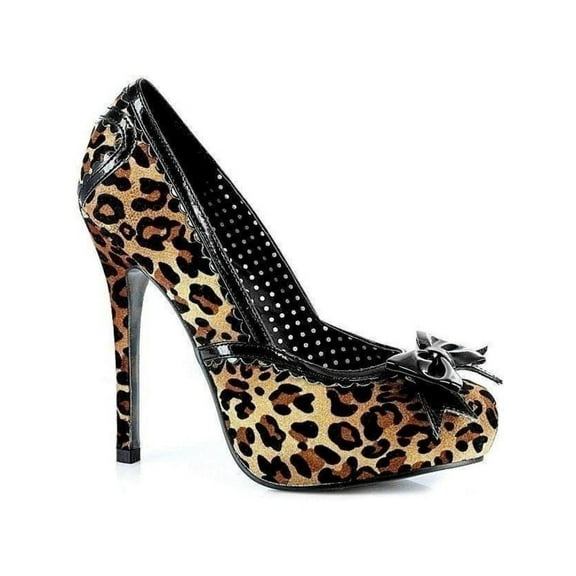 Ellie Shoes E-BP517-Ginger 5 Heel Pump Shoes 6 / Black