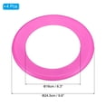 thumbnail image 2 of Uxcell Flying Rings, 4Pcs PP Plastic Flying Discs for Sports Outdoor Playing Game Beach Pool Activities, Pink, 2 of 5