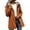 Orange, variant on Long Length Rain Jackets for Women Midweight Built-In Lining Full Zip Trench Coats with Hood Outdoor Hiking Windbreaker Orange S