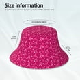 thumbnail image 3 of Xecao Breast Cancer Awareness6 Print Men and Women Night Reflective Hat Runner Cap Visor Bucket Hat Boonie Cap, 3 of 6