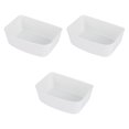 thumbnail image 2 of LOVIVER 3x Caisses Suspendues pour Animaux Bols Multifonctions pour Chinchillas Chat Blanc, 2 of 8