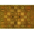 thumbnail image 1 of Ahgly Company Indoor Rectangle Persian Yellow Traditional Area Rugs, 8' x 10', 1 of 4