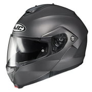 HJC C91 Modular Motorcycle Helmet Semi Flat Titanium SM