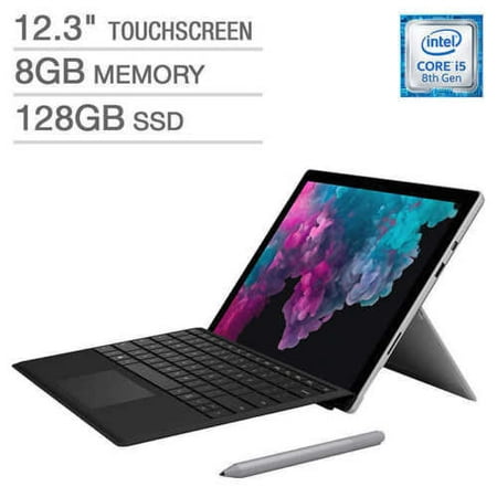 Microsoft Surface Pro 6 Bundle i5 M4R-00001 8GB 128GB SSD Tablet Laptop PC Touch Screen Notebook