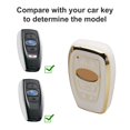 thumbnail image 2 of Eleganaccy Para Subaru Key Fob Cover Soft Full Protection Key Case Shell Con Llavero Compatible Con Ascent Brz Crosstrek Forester Impreza Legacy Outback Wrx Sti (Blanco), 2 of 6