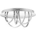 thumbnail image 2 of Quoizel Diamond 18" Ceiling Light in Polished Chrome, 2 of 3