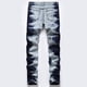 thumbnail image 4 of Pantalones largos para hombre, ajustados, elásticos, con botones y cremallera, informales, a la moda, 4 of 8
