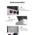 thumbnail image 4 of Fiudx Ofertas de la semana Lámpara de crecimiento de plantas de tablero Lámpara para plantas suculentas en macetas LED 312 Especificaciones del Reino Unido Lámpara para plantar Lámpara para plantas d, 4 of 7