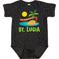 thumbnail image 3 of Inktastic I Love St Lucia Boys or Girls Baby Bodysuit, 3 of 5