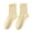 Yellow, variant on WAYUTE Womens Mid Calf Socks Bundle Pilling Breathable Wicking Control Solid Color Casual Crew Socks for Women Daily Wear